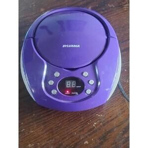 Sylvania Portable CD Player Boom Box AM/FM Radio
